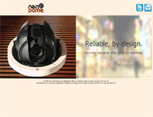 Tablet Screenshot of nanodome.com